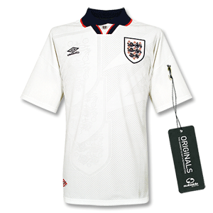 94-95 England Home shirt