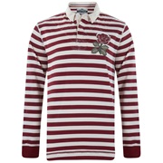 England 1871 Rugby Shirt - Biking Red - Long Sleeve Red