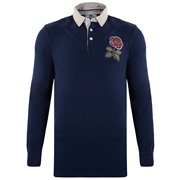 England 1871 Rugby Shirt - Peacoat - Long Sleeve Navy