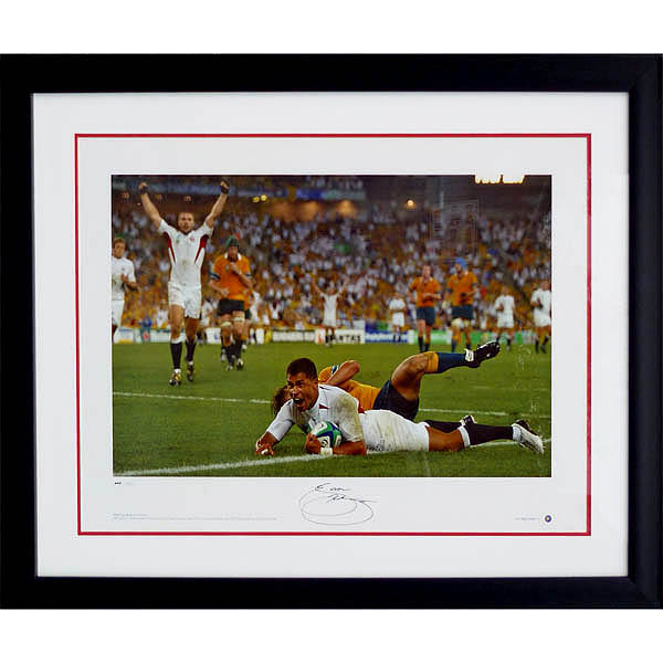 England 2003 Presentation - Signed by Jason Robinson