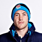 England Acrylic Stripe Beanie - Vivid Blue Blue