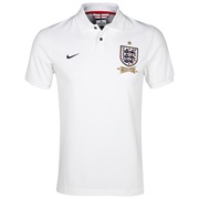 England Authentic Grand Slam Polo - Mens White