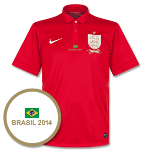 England Away Shirt 2013 2014 Inc Free Brazil 2014 Transfer