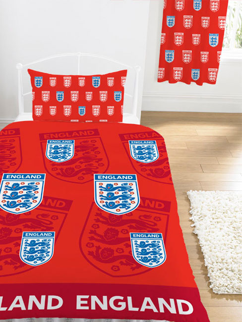 England Curtains 'Classic Red' Design 54" drop