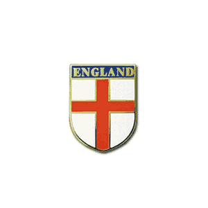 England Enamel Pin Badge