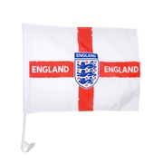 England FA Distressed Crest Car Flag