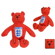 England FA Red Beanie Bear