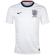 England Home Shirt 2013/14 - Mens White with Welbeck 9 printing