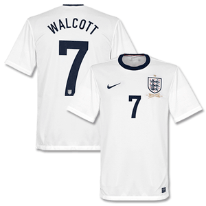 England Home Walcott Shirt 2013 2014