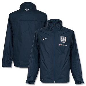 England Navy Rain Jacket 2013 2014