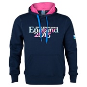 England Rugby World Cup 2015 Script Hoody - Navy