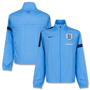 England Sideline Woven Jacket - Light Blue 2013 2014