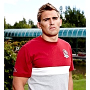 England Uglies Cotton T-Shirt - Biking Red Red