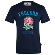 England Uglies Cotton T-Shirt - Navy Navy