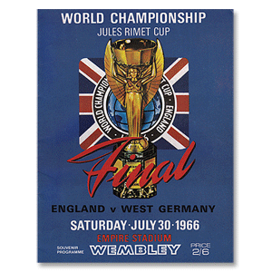 England vs West Germany - 1966 World Cup Finals at Wembley - 30th July 1966