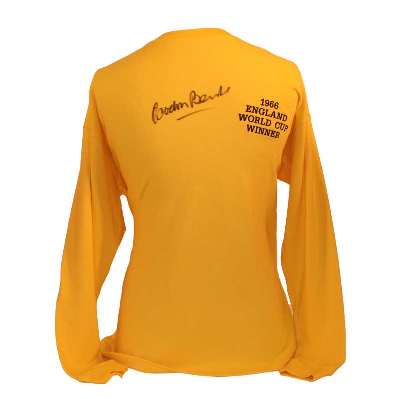 Gordon Banks Signed England 1966 Shirt