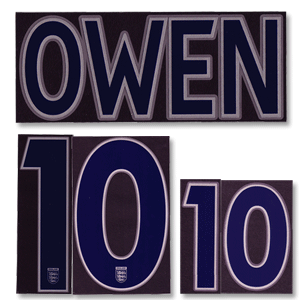 Owen 10 05-07 England Home Name and Number Transfer