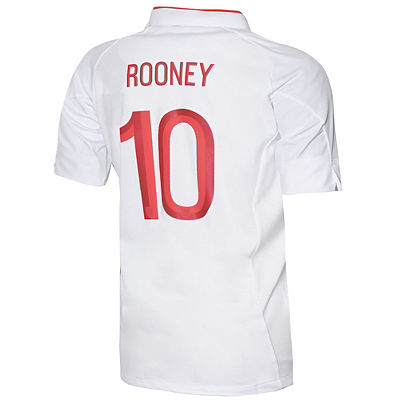 Umbro England Home Shirt 2012 - Rooney