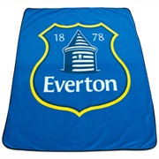 Everton Crest Fleece Throw