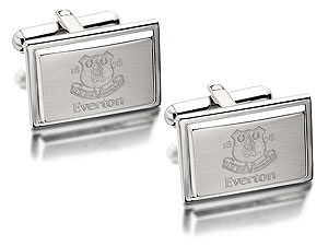 Stainless Steel Everton FC Crest Swivel Cufflinks - 102945