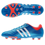 Adidas 11Nova TRX Firm Ground Football Boots - Bright Blue/Running White/Infrared