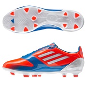 Adidas F10 TRX Firm Ground Football Boots - Infrared/Running White/Bright Blue