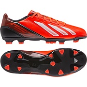 Adidas F30 TRX Leather Firm Ground Football Boots Red