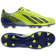 Adidas F30 TRX Leather Firm Ground Football Boots Yellow