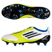 Adidas F50 Adizero XTRX Soft Ground Football Boots - Running White/Black/Lab Lime