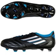 Adidas F50 adiZero TRX Leather Firm Ground Football Boots Black