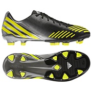 Adidas Predator Absolado LZ TRX Firm Ground Football Boots - Black/Lab Lime/Neo Iron Met - Kids