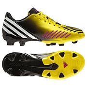 Adidas Predator Absolion LZ TRX Firm Ground Football Boots - Vivid Yellow/White/Vivid Pink - Kids