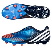 Adidas Predator LZ TRX Firm Ground Football Boots - Bright Blue/Running White/Infrared