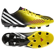 Adidas Predator LZ TRX Firm Ground Football Boots - Vivid Yellow/White/Vivid Pink