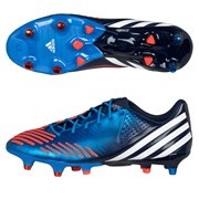 Adidas Predator LZ XTRX Soft Ground Football Boots - Bright Blue/Running White/Infrared