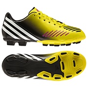 Adidas Predito LZ TRX Firm Ground Football Boots - Vivid Yellow/White/Black - Kids