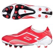 Lotto Zhero Gravity.II 100 Firm Ground Football Boots - Risk Red/White