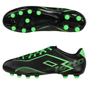 Lotto Zhero Gravity.II 700 Firm Ground Football Boots - Black/MN Green