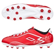 Lotto Zhero Gravity.II 700 Firm Ground Football Boots - Risk Red/White
