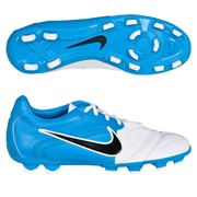 Nike CTR360 Libretto II Firm Ground Football Boots - White/Black/Blue Glow