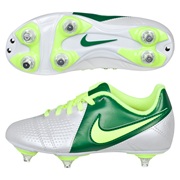 Nike CTR360 Libretto III Soft Ground Football Boots - White/Volt/Pine Green - Kids