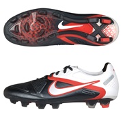 Nike CTR360 Maestri II Firm Ground Football Boots - Black/White/Challenge Red
