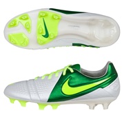 Nike CTR360 Maestri III Firm Ground Football Boots - White/Volt/Pine Green