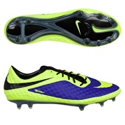 Nike Hypervenom Phantom Firm Ground Football Boots - Electro Purple/Volt/Black Purple