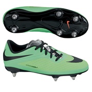 Nike Hypervenom Phelon Soft Ground Football Boots - Kids Green