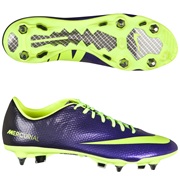 Nike Mercurial Vapor Ix Soft Ground Pro Football Boots - Electro Purple/Volt/Black Purple