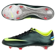 Nike Mercurial Vapor VIII Firm Ground Football Boots - Seaweed/Volt