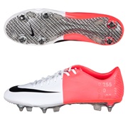 Nike Mercurial Vapor VIII SG-Pro Football Boots - White/Black/Solar Red