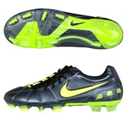 Nike T90 Laser III Firm Ground Football Boots - Metallic Blue Dusk/Volt/Black