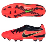 Nike T90 Strike IV Firm Ground Football Boots - Bright Crimson/Dark Obsidian/Electric Glow